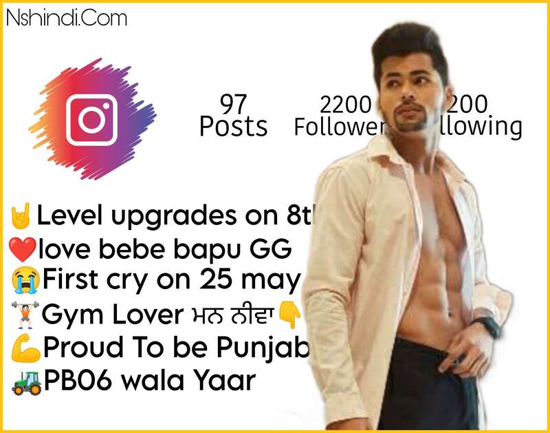 Unique Instagram Bio In Punjabi