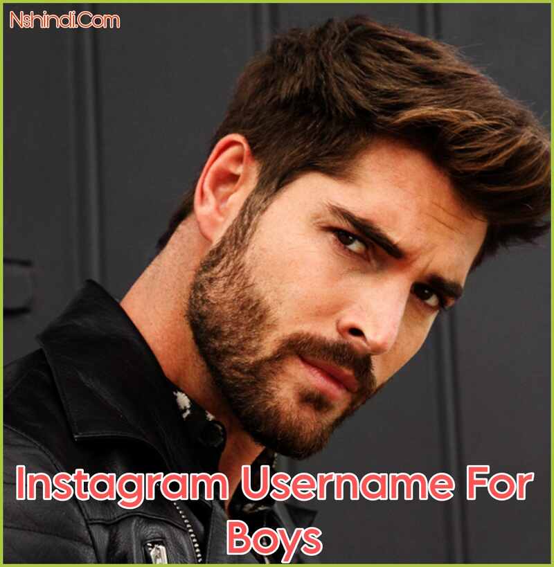 Instagram Username For Boys 