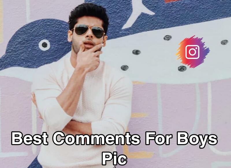 Best Comments For Boys Pic