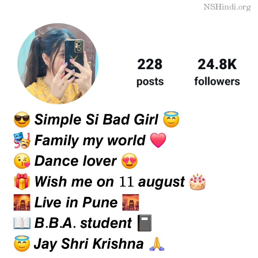 Instagram Bio For Girls Attitude